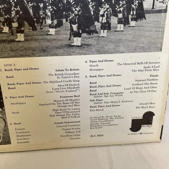 Sounds Ceremonial (Vinyl) Janus Records JLS 3019 VG+ LP Record Album Military - Picture 5 of 9